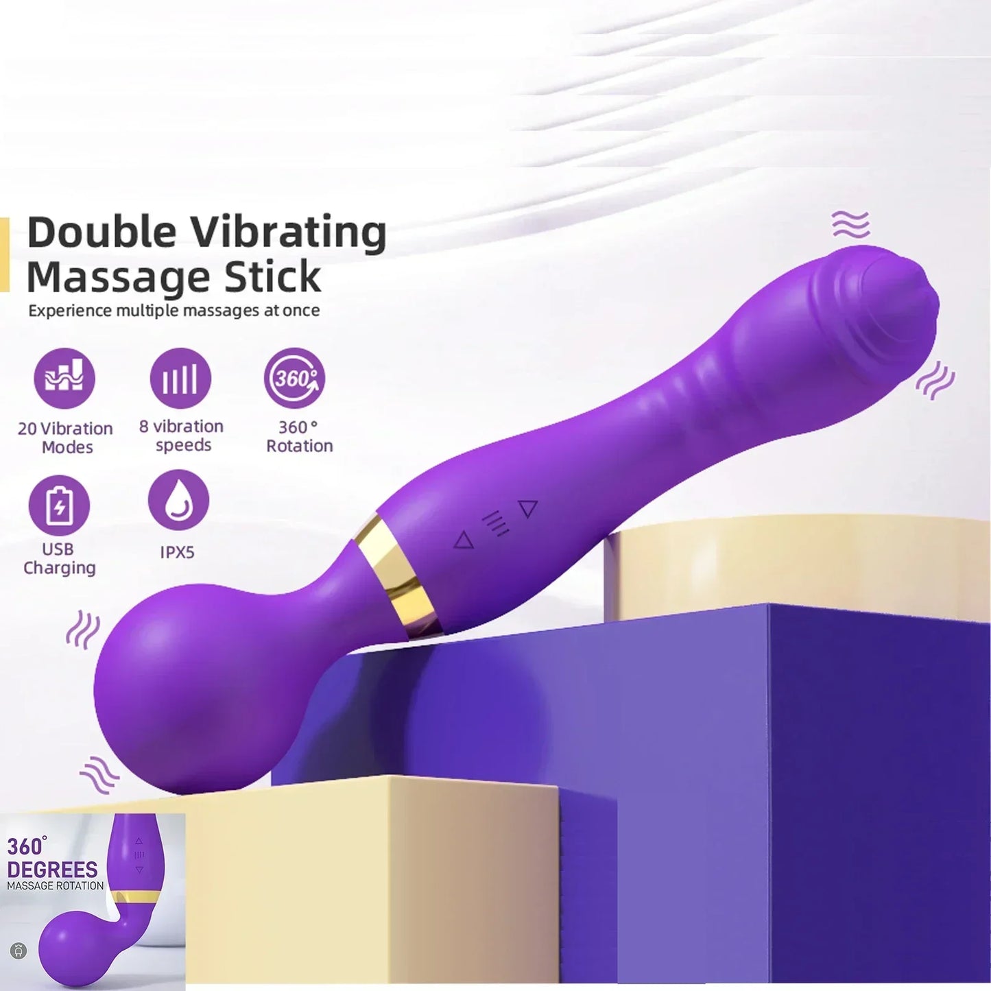 Enchanted Bliss G-Spot Vibrator Wand