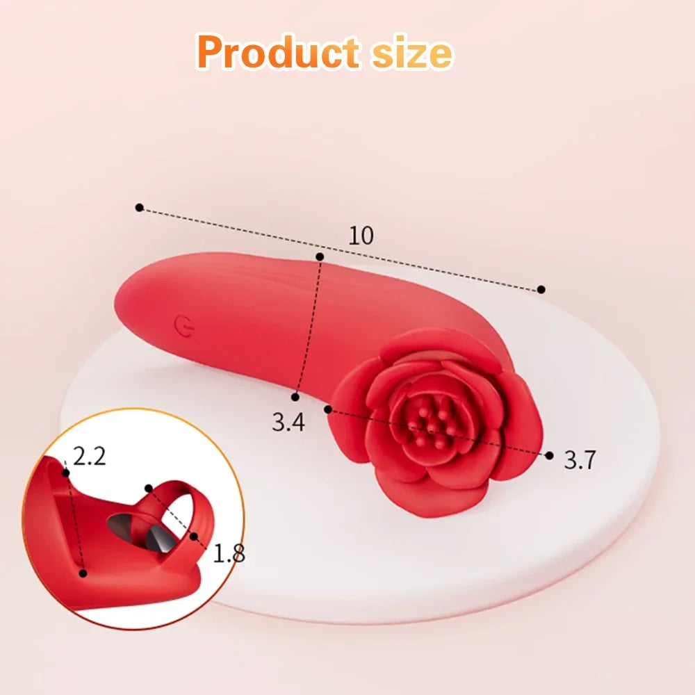 Rose Finger Vibrator