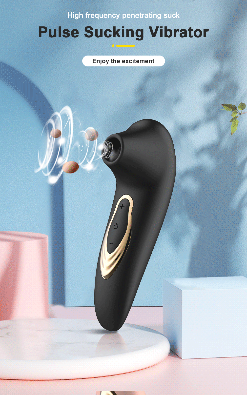 Powerful Oral Sucking Vibrator