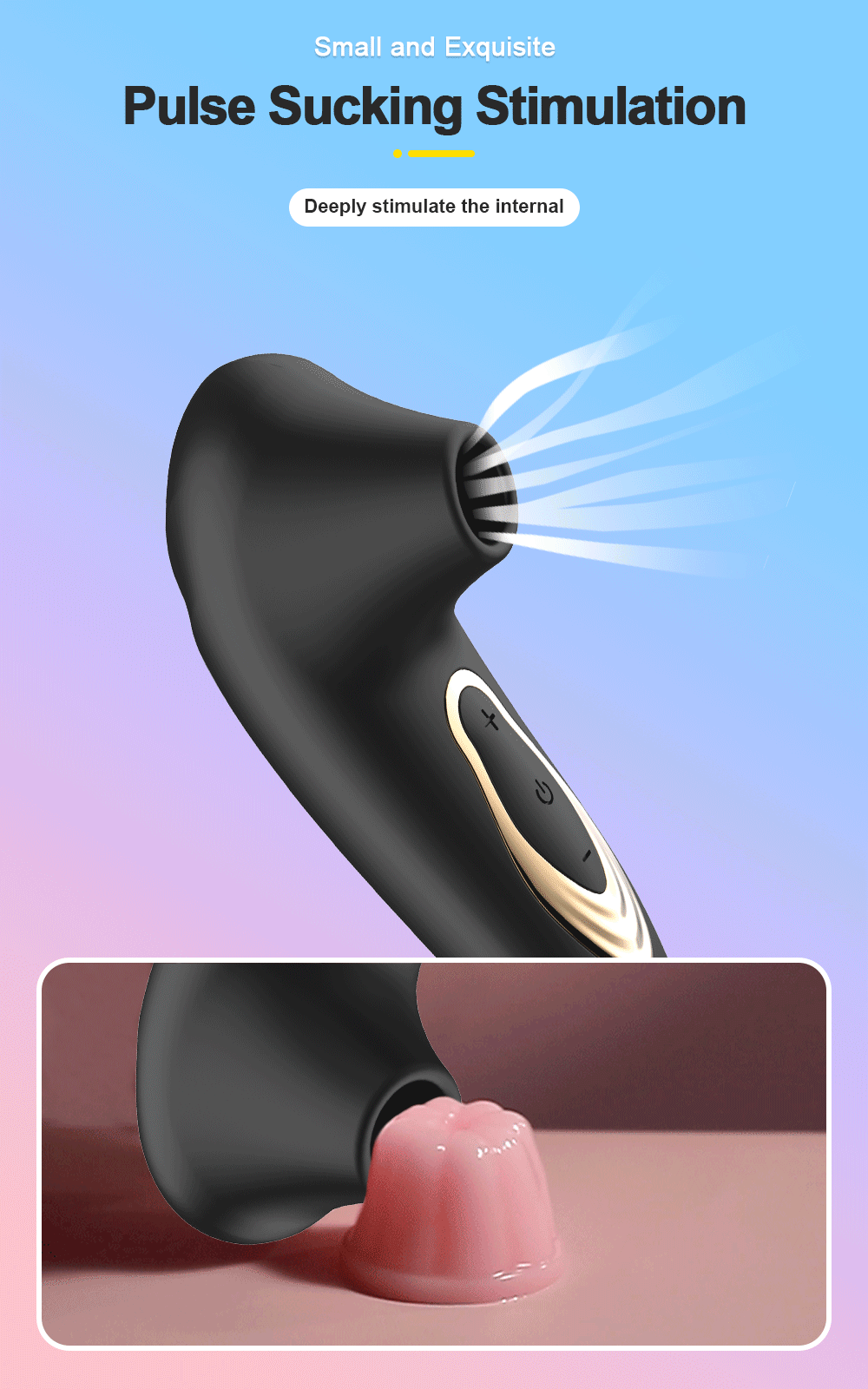 Powerful Oral Sucking Vibrator