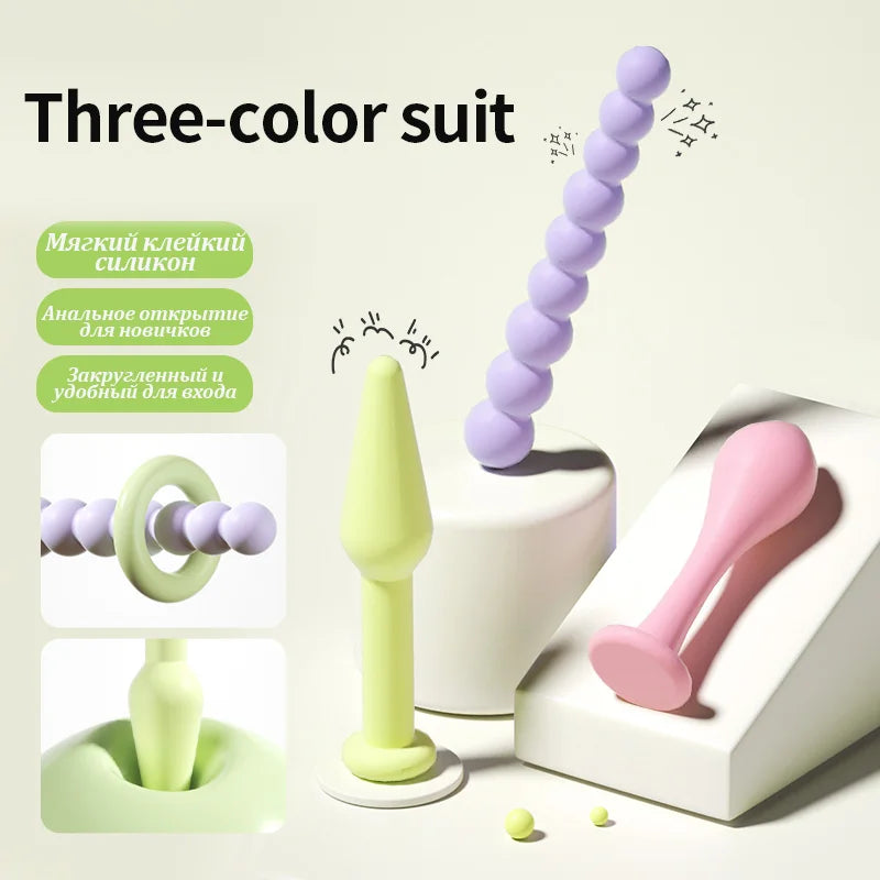 Three-piece Anal Plug Set