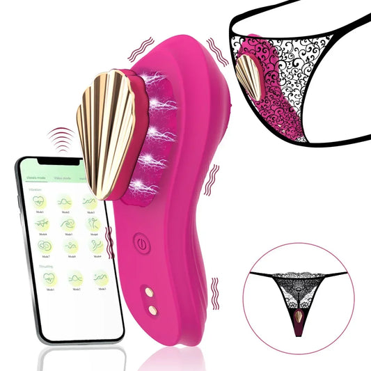 Diamond Magnetic Wearable Mini G Spot Vibrator