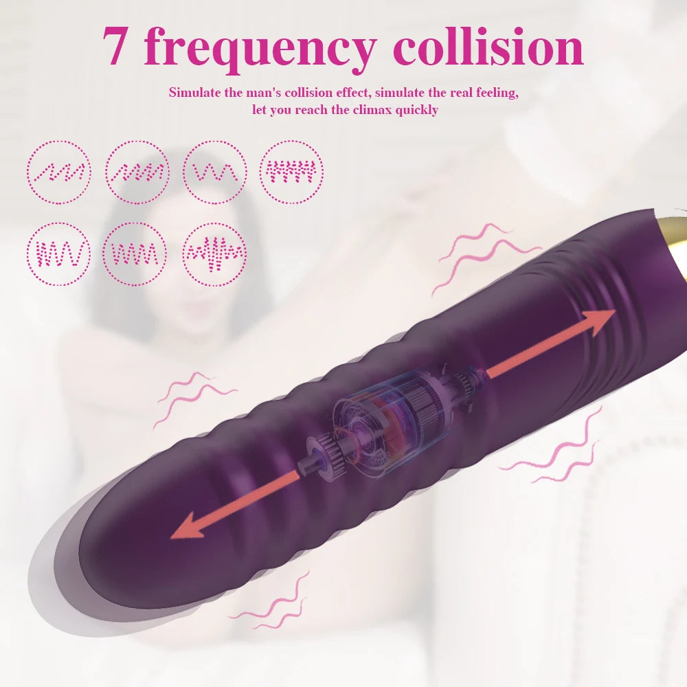 Amazing 3-in-1 Rose Sex Toy Vibrator