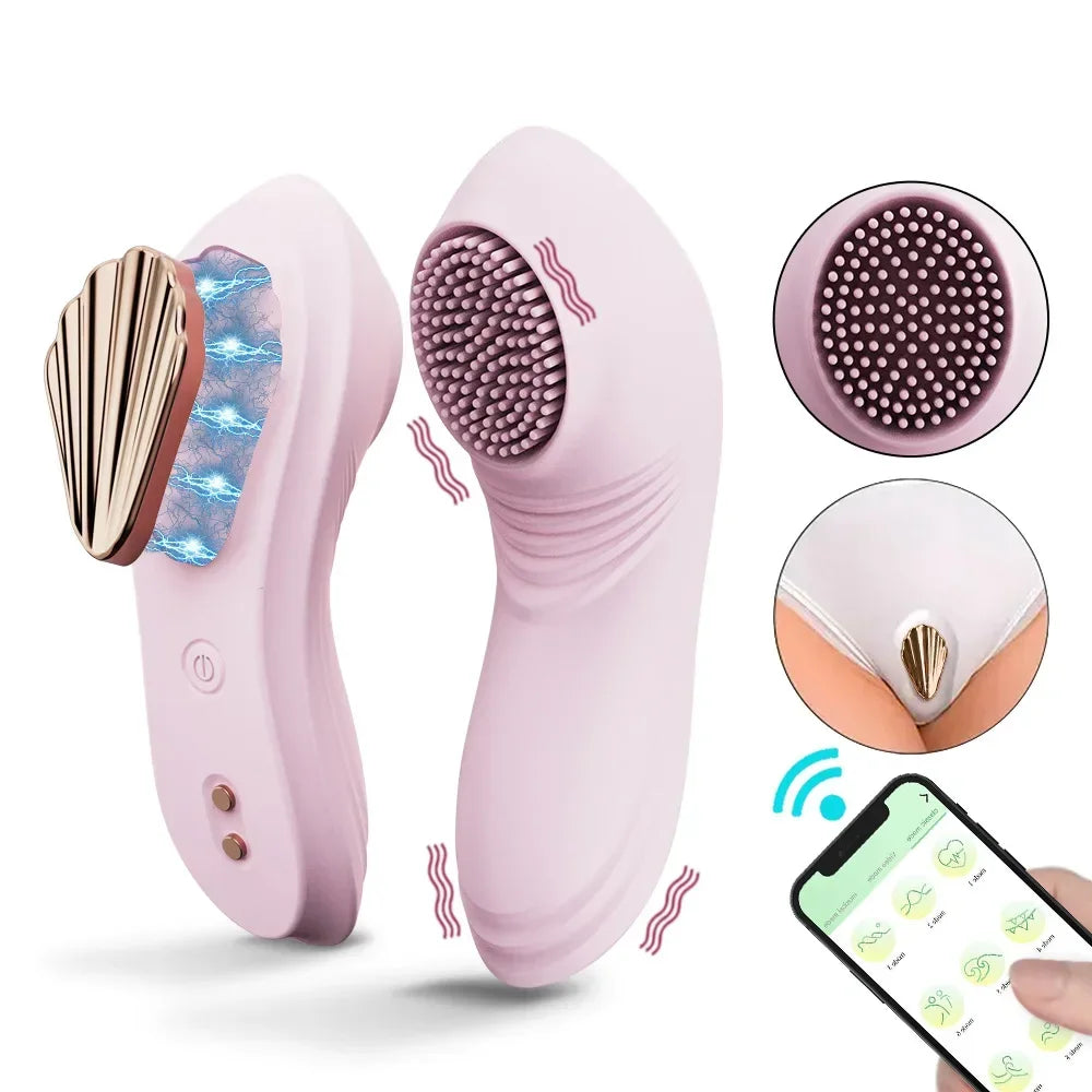 Diamond Magnetic Wearable Mini G Spot Vibrator