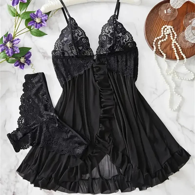 Hot Lace Lingerie Set