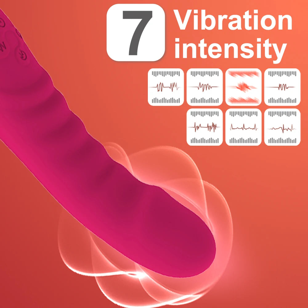 Blissful Touch: G-Spot and Clitoral Magic Wand