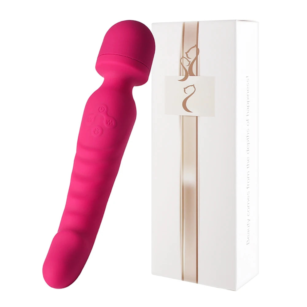 Blissful Touch: G-Spot and Clitoral Magic Wand