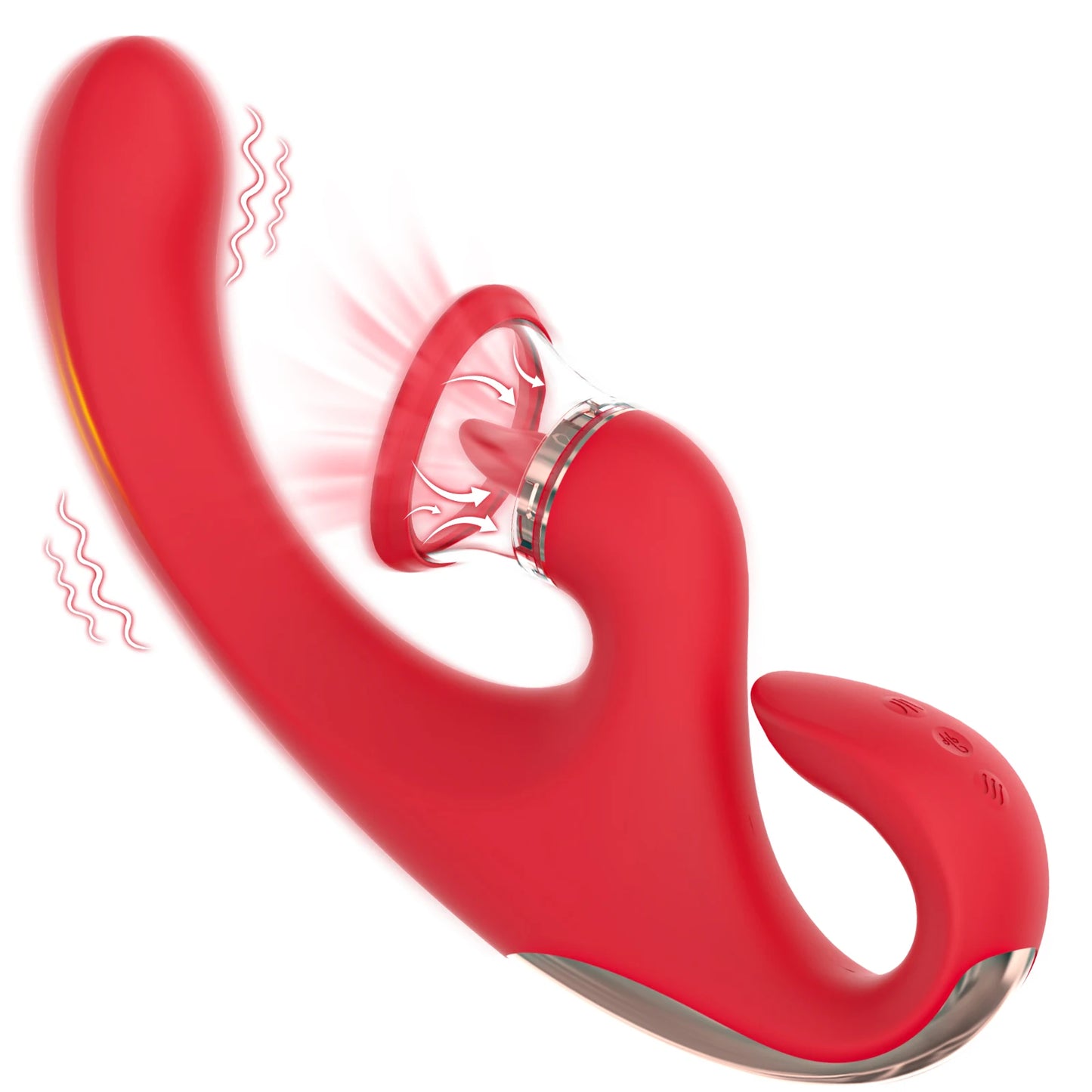 7-Mode Licking & Vibrating Stimulator