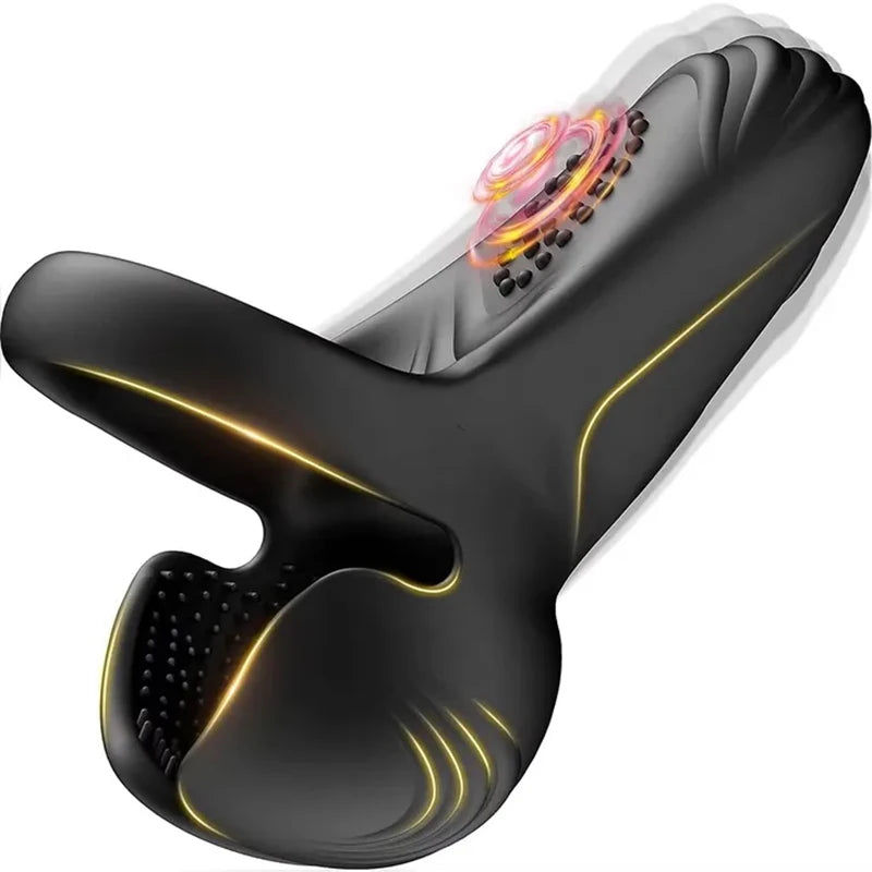 Testicle Massager Vibrator Cock Ring