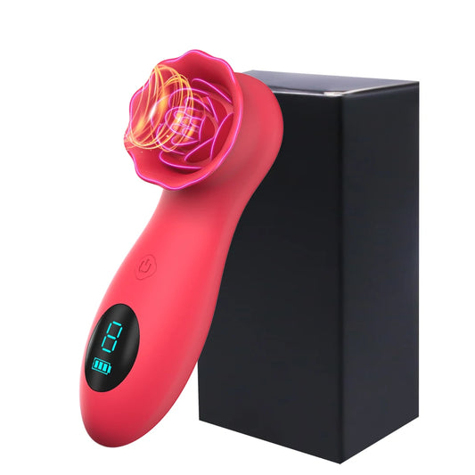 Rose Digital Display G-Spot Massager