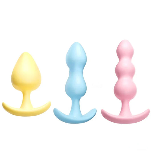 3pc/Set Silicone Anal Plug