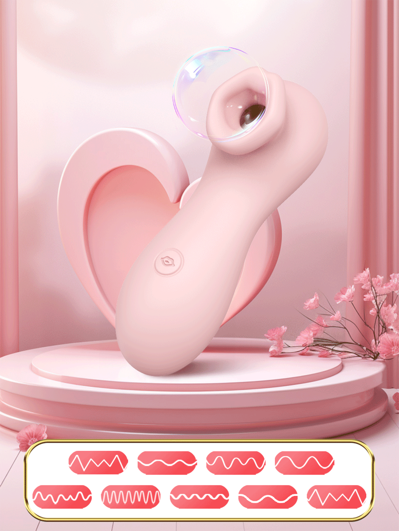 Powerful Oral Sucking Vibrator