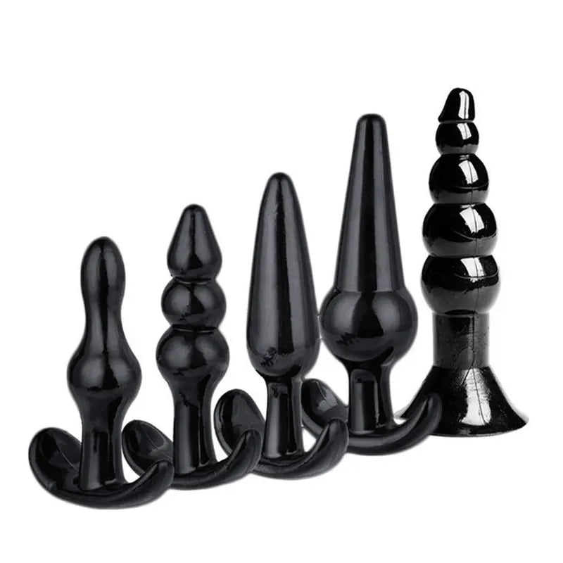 Ultimate Anal Stimulation Kit - 8 Silicone Plugs and Dilators