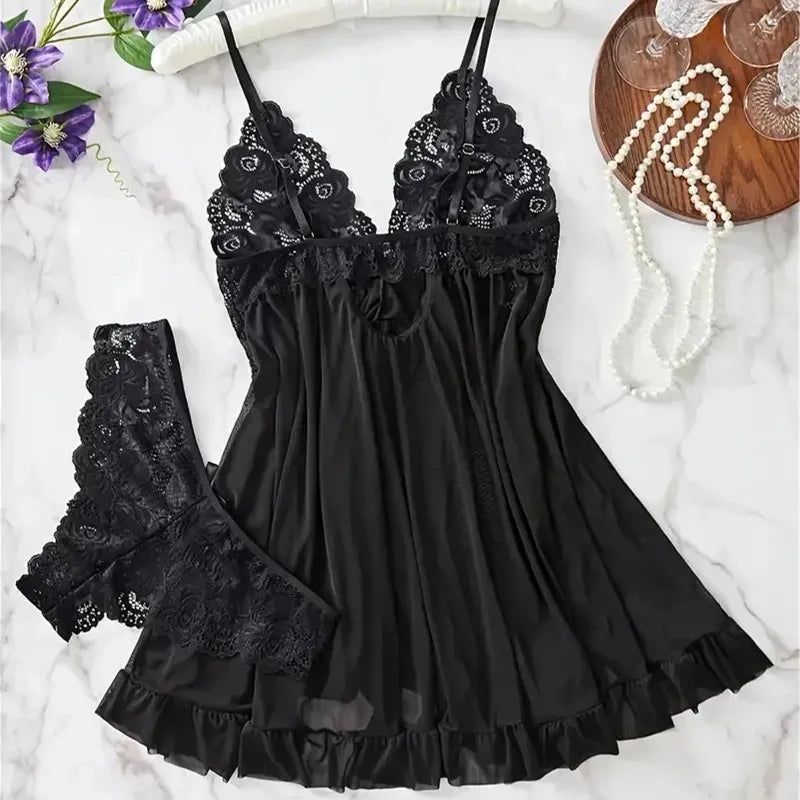 Hot Lace Lingerie Set