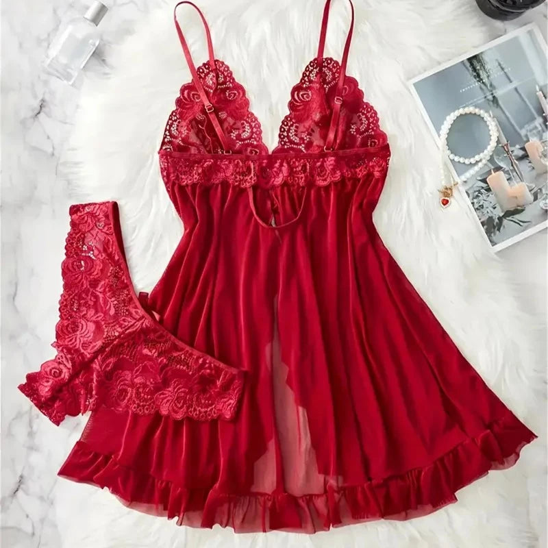 Hot Lace Lingerie Set