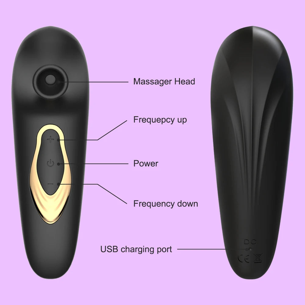 Powerful Oral Sucking Vibrator