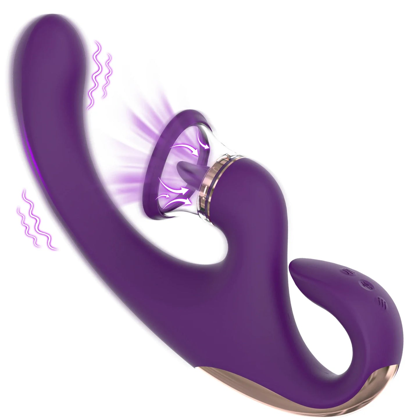 7-Mode Licking & Vibrating Stimulator