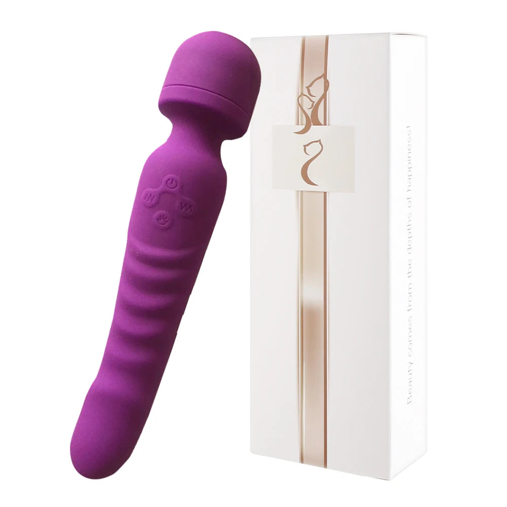 Blissful Touch: G-Spot and Clitoral Magic Wand