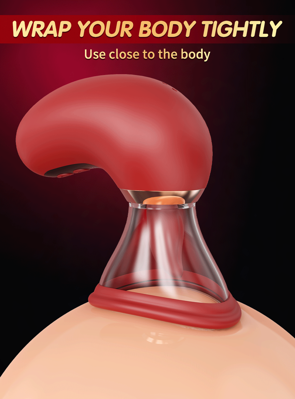 Rose-Sex Toy 3 Sucking 9 Tongue Licking Vibrating Vibrator