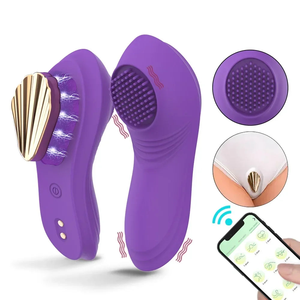 Diamond Magnetic Wearable Mini G Spot Vibrator