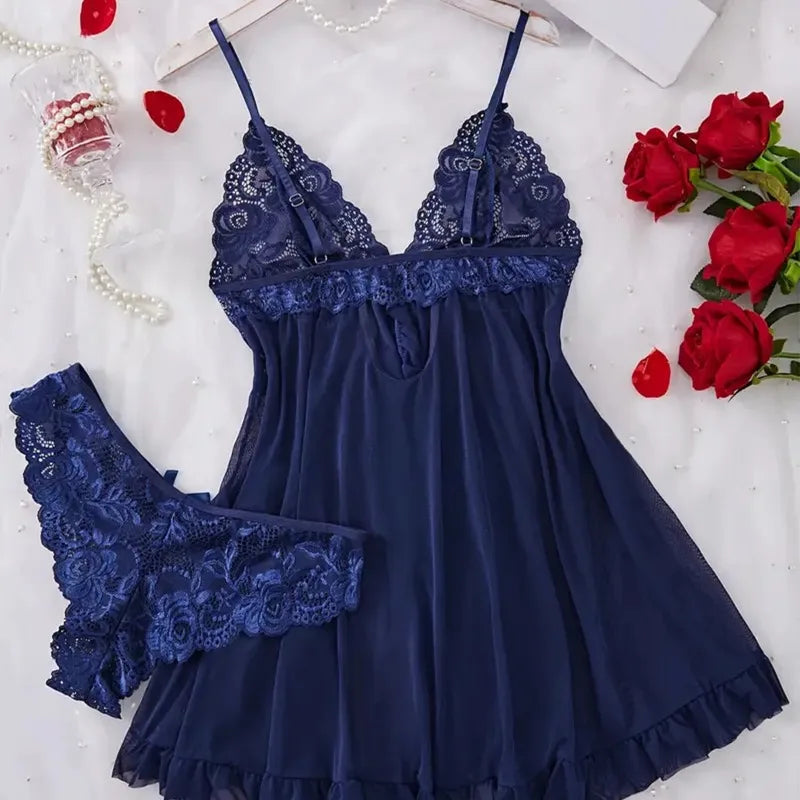 Hot Lace Lingerie Set