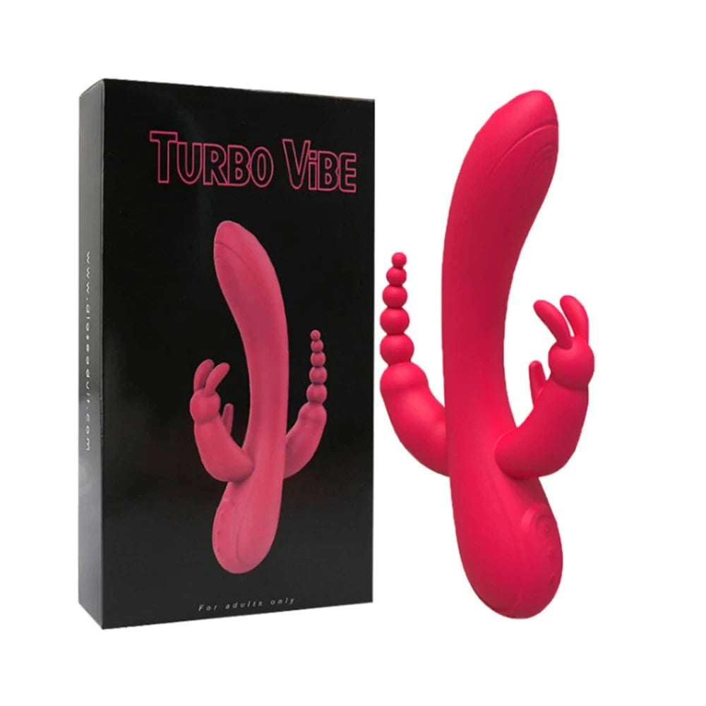 3-in-1 G-Spot Rabbit Vibrator