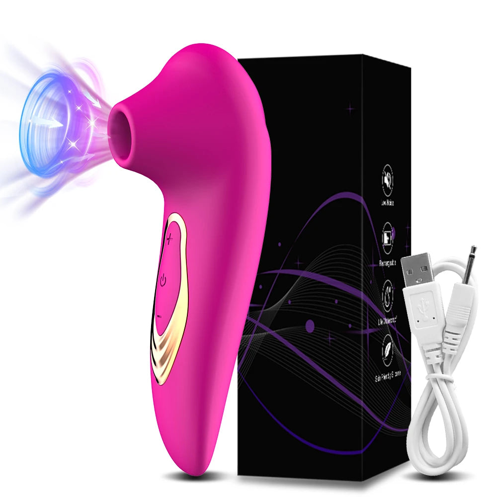 Powerful Oral Sucking Vibrator
