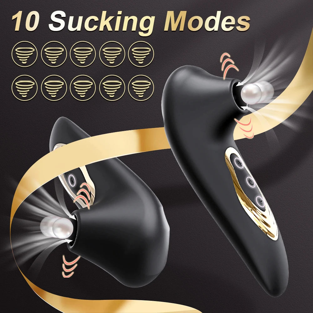 Powerful Oral Sucking Vibrator