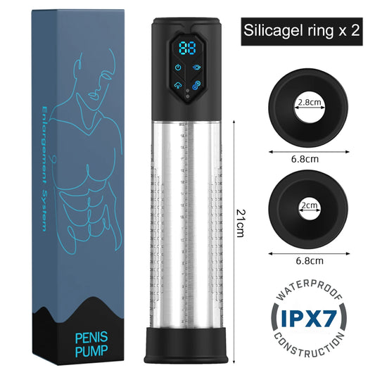 IPX7 Waterproof Electric Penis Pump