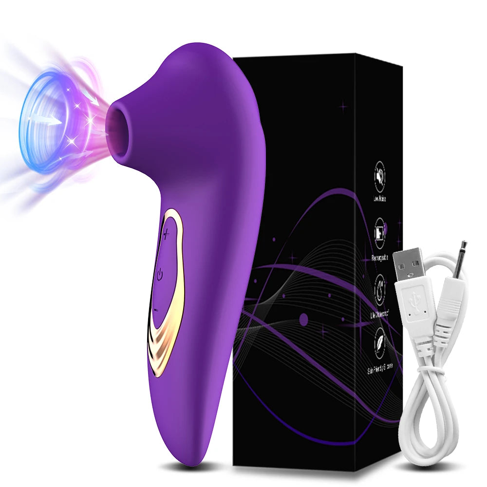 Powerful Oral Sucking Vibrator