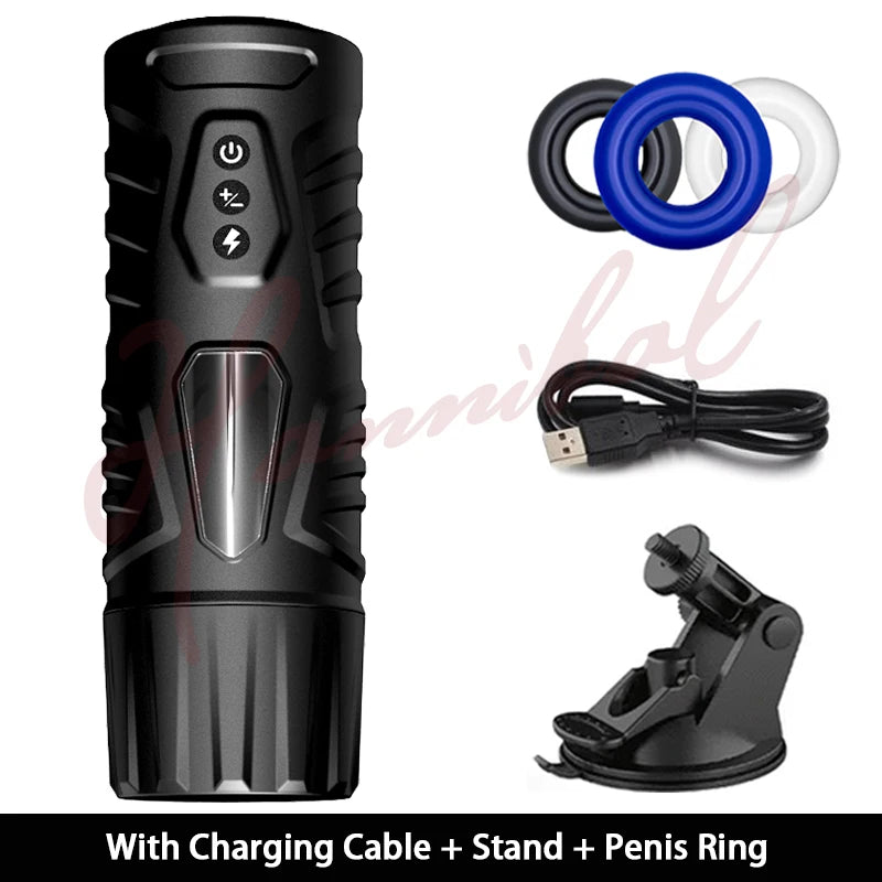 Hannibal Automatic Thrusting Rotation Penis Stimulator
