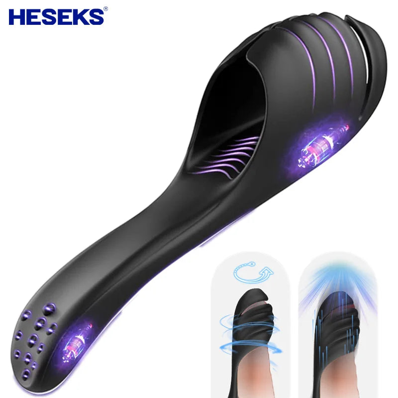 HESEKS Penis Trainer Vibrator Masturbators